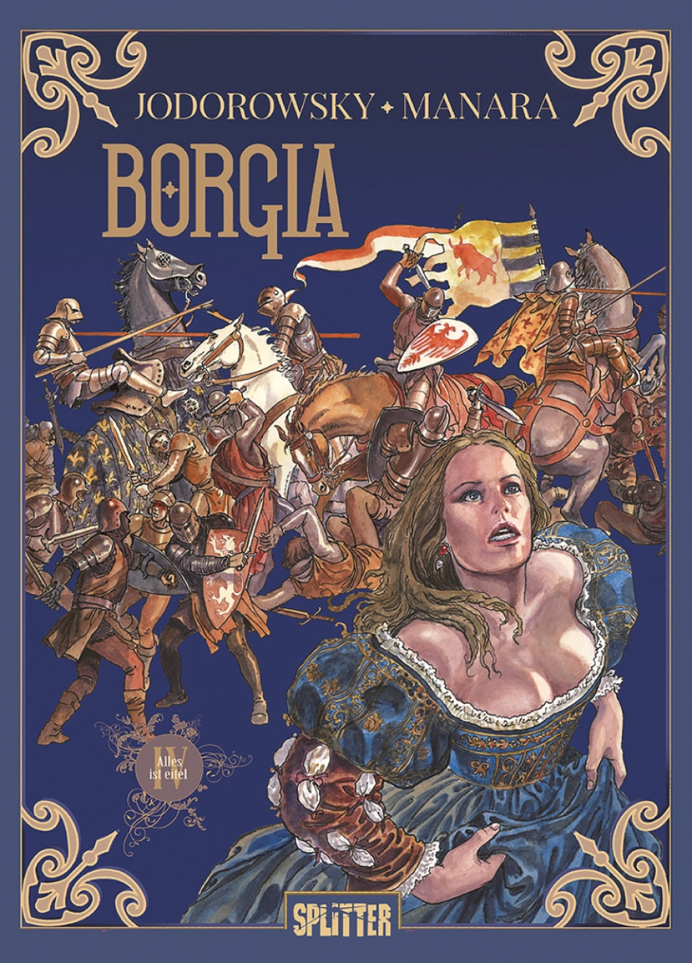 Borgia 4 – Alles ist eitel – Cover