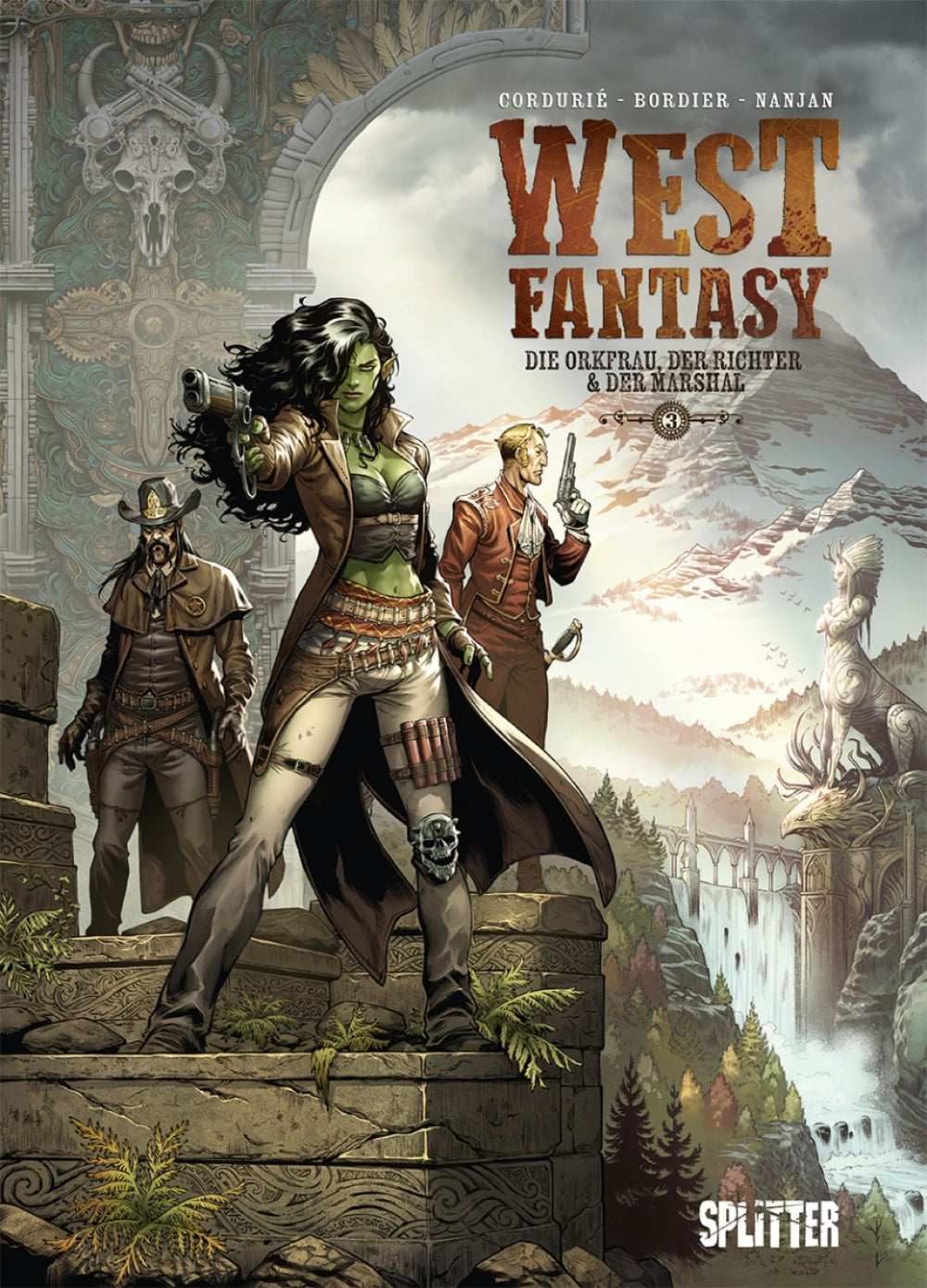 West Fantasy 3 – Die Orkfrau, der Richter & der Marshal – Cover