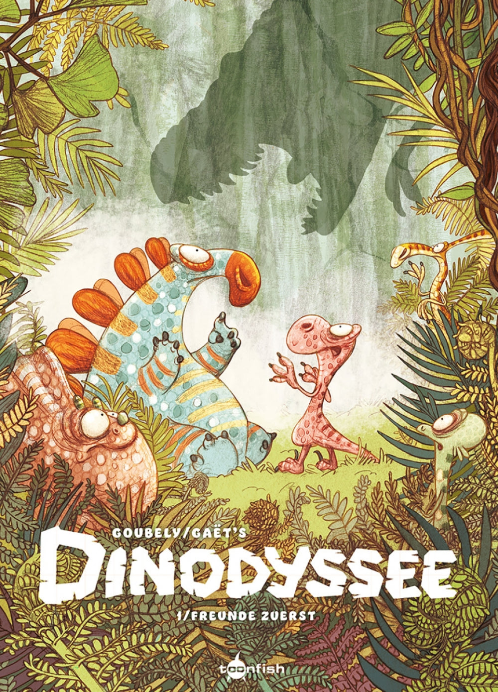 Cover Dinodyssee 1 – Freunde für immer – toonfish