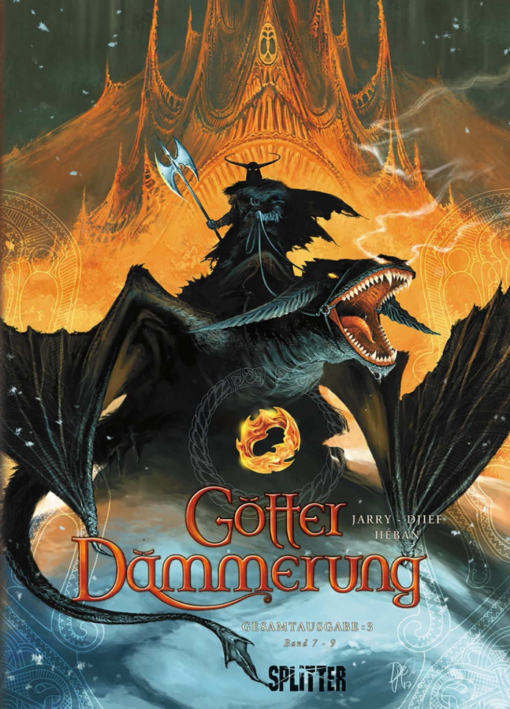 Götterdämmerung Gesamtausgabe 3 – Band 7-9 – Cover