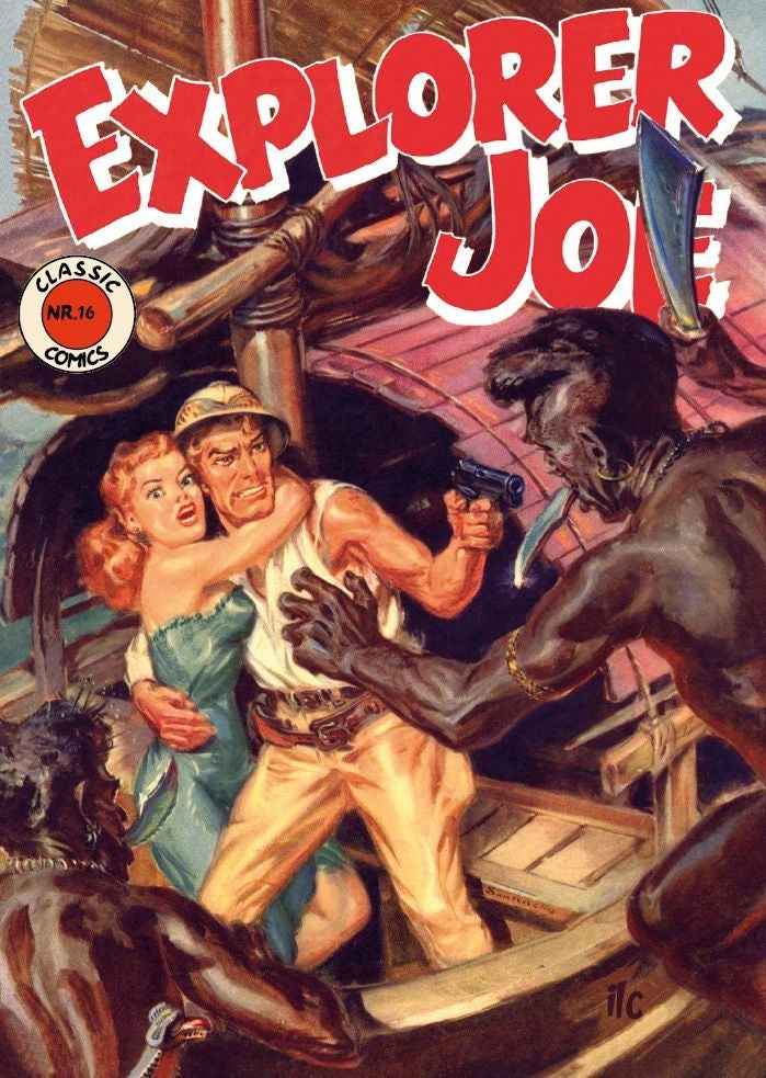 Classic Comics 16: Explorer Joe
