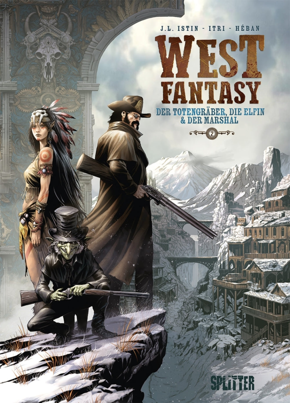 West Fantasy 2 – Der Totengräber, die Elfin & der Marshal – Cover