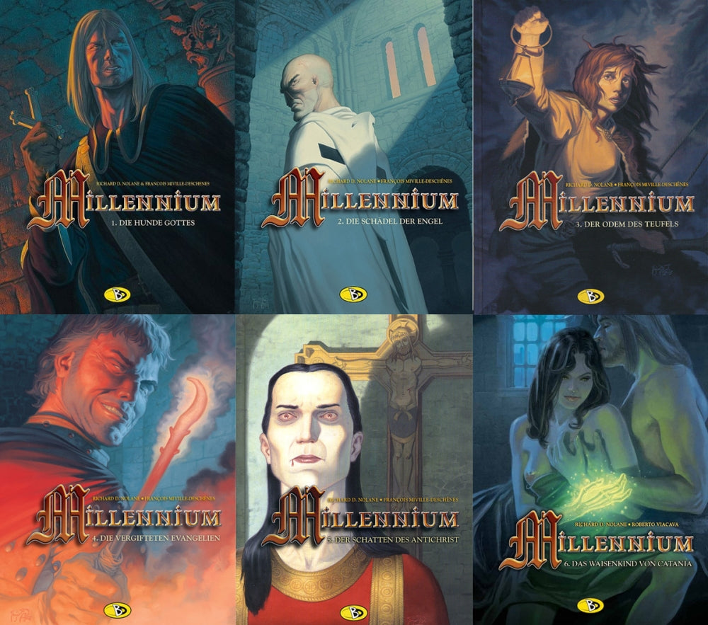 Millennium Bundle – Band 1-6 – Cover
