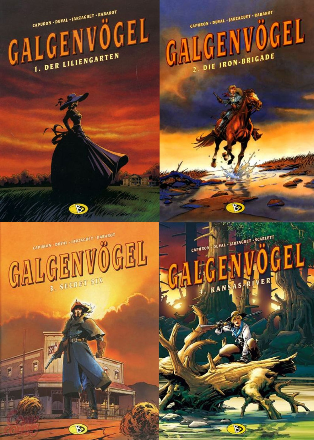 Galgenvögel Bundle – Band 1-4 – Cover