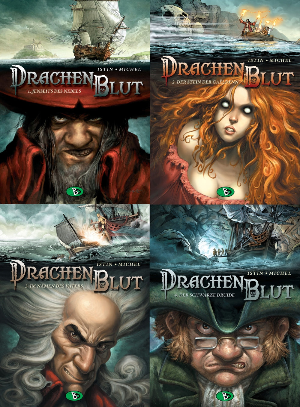 Drachenblut Bundle – Band 1-4 – Cover