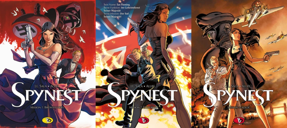 Spynest Bundle – Band 1-3 – Cover