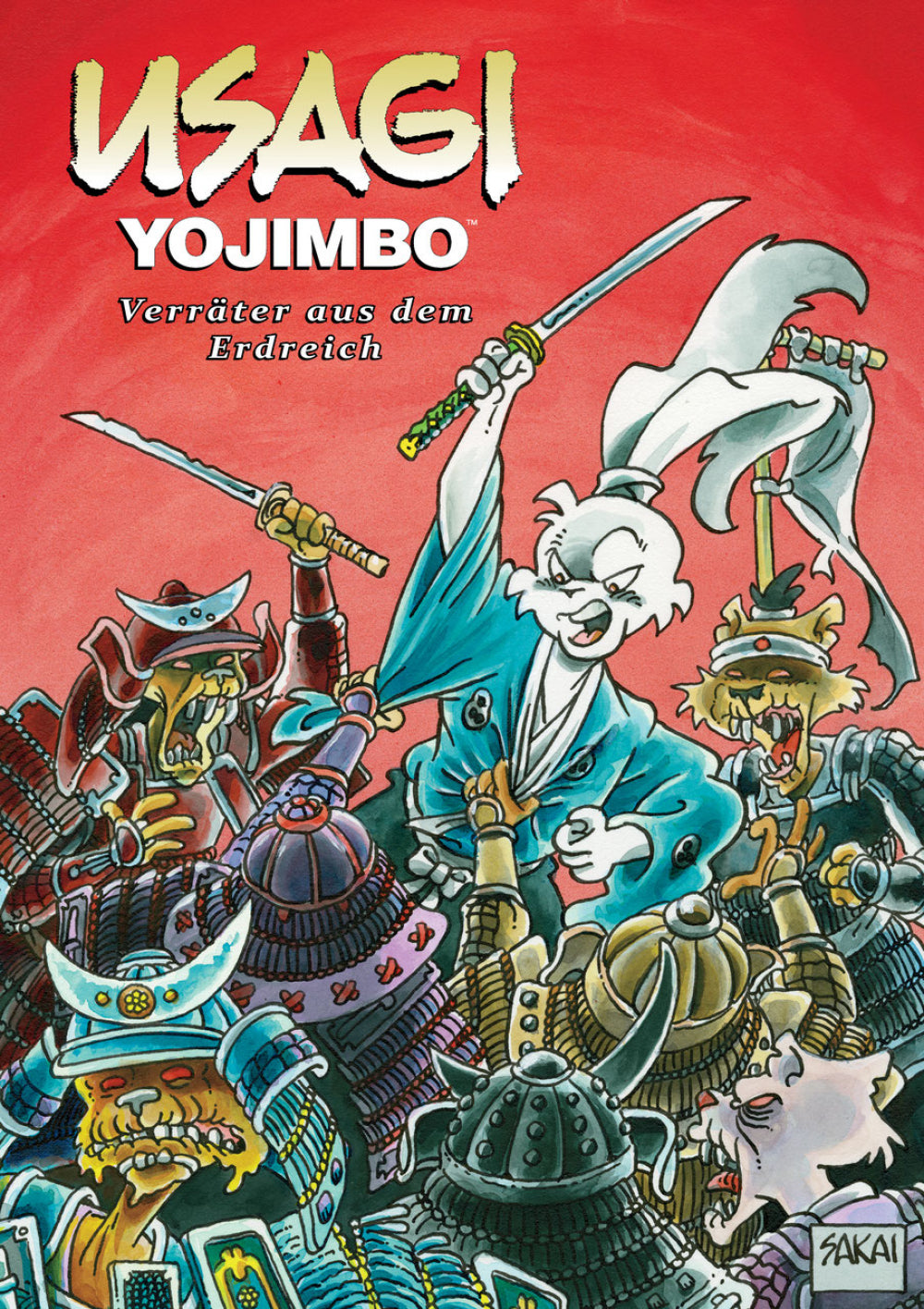 Usagi Yojimbo 26 – Verräter aus dem Erdreich – Cover