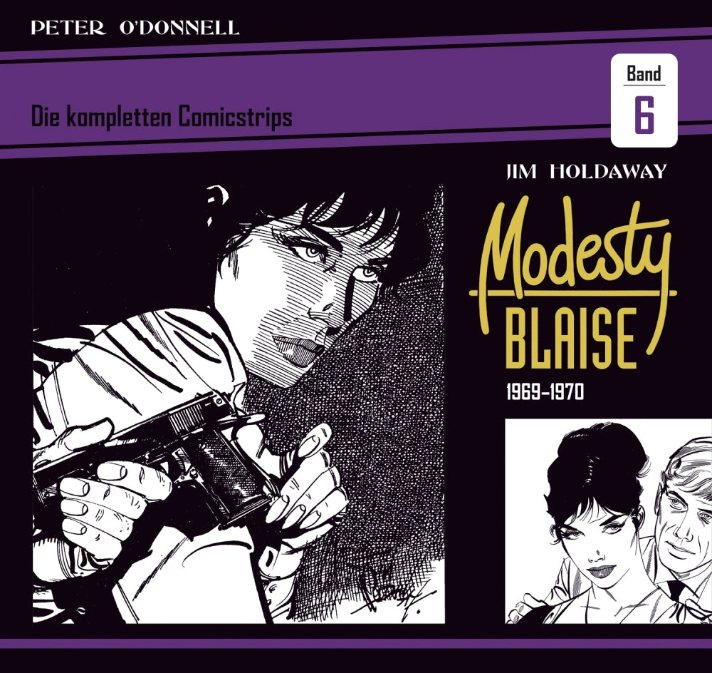 Modesty Blaise 6 – Die kompletten Comicstrips - 1969 - 1970 – Cover
