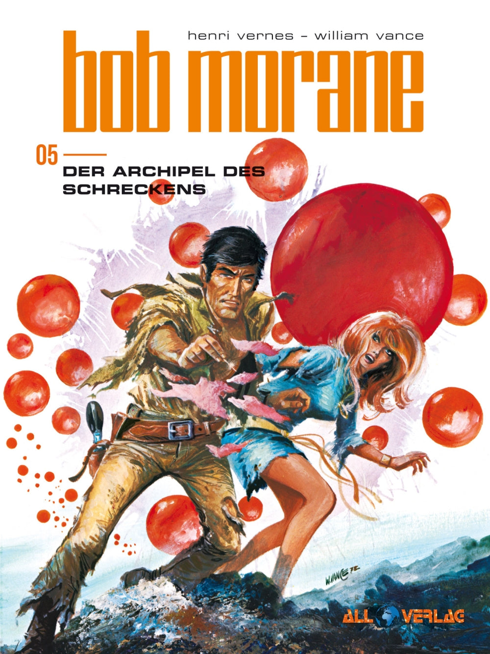 Bob Morane (All Verlag) 05 – Der Archipel des Schreckens – Cover