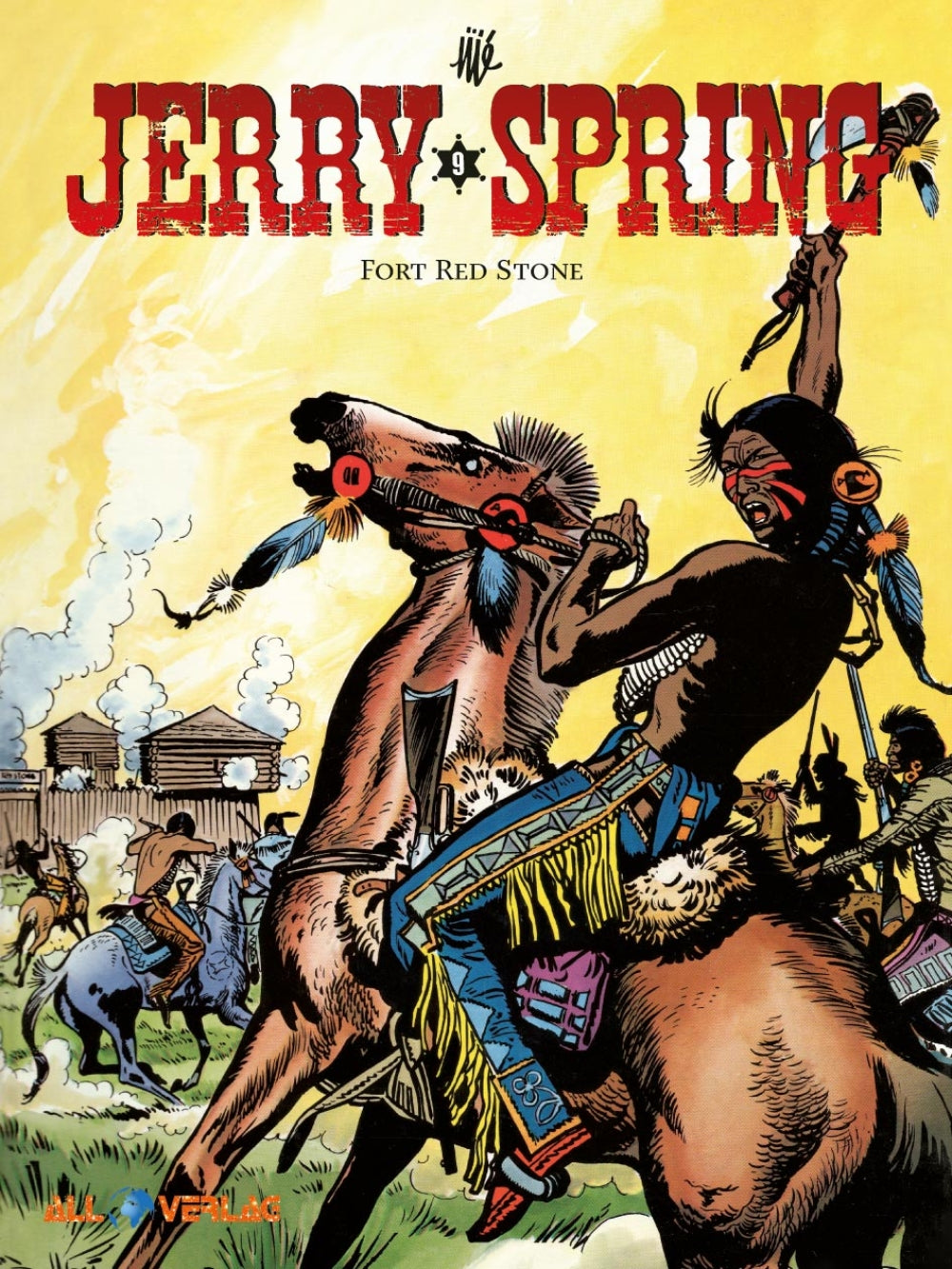 Jerry Spring 9 – Fort Red Stone – Cover