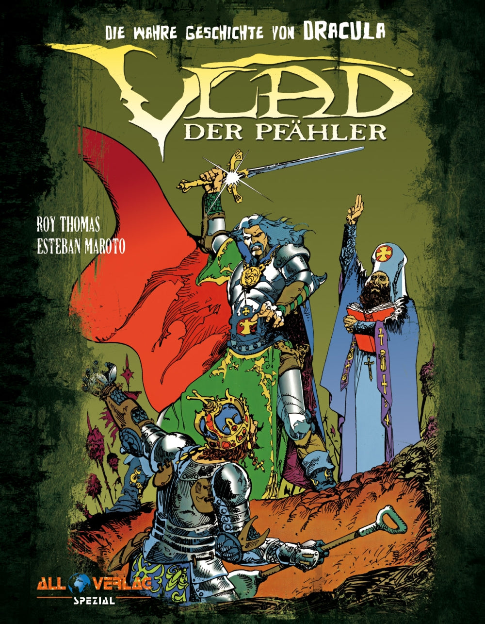 Vlad der Pfähler VZA – Die wahre Geschichte von Dracula – Cover