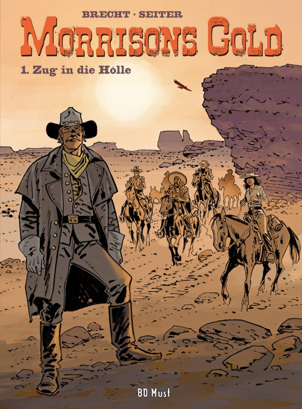 Morrisons Gold 1 (ohne Ex-Libris) – Zug in die Hölle – Cover