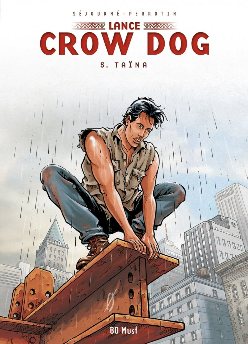 Lance Crow Dog 05 (ohne Ex-Libris) – Taina – Cover