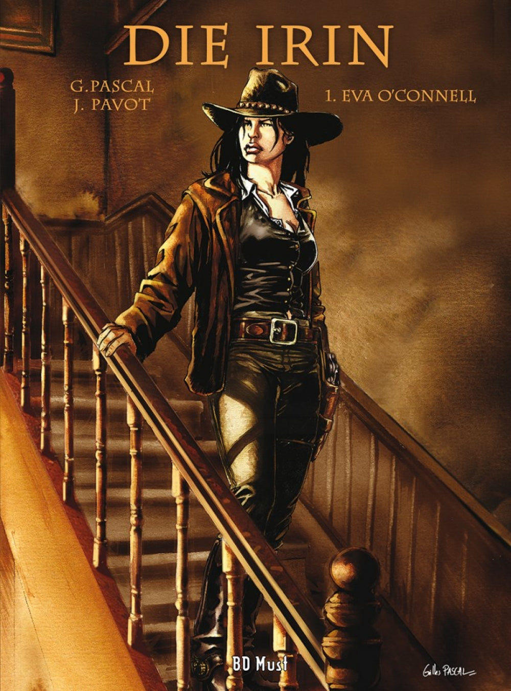 Die Irin 1 (ohne Ex-Libris) – Eva O´Connell – Cover