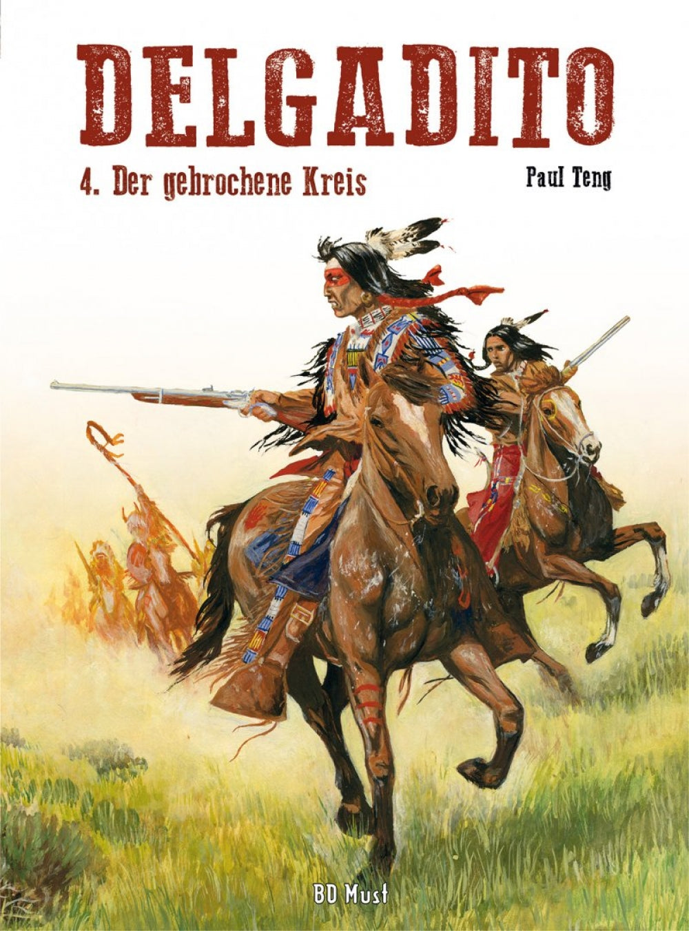 Delgadito 4 (ohne Ex-Libris) – Der gebrochene Kreis – Cover