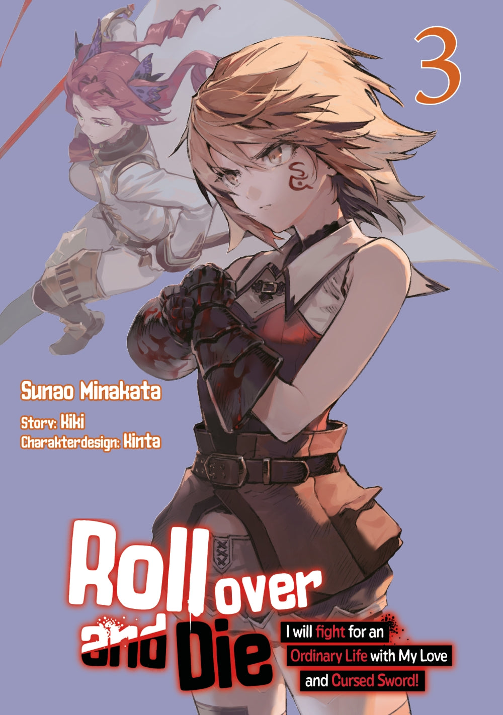 Roll over and Die: I Will Fight for an Ordinary Life with My Love and Cursed Sword 3 – Cover