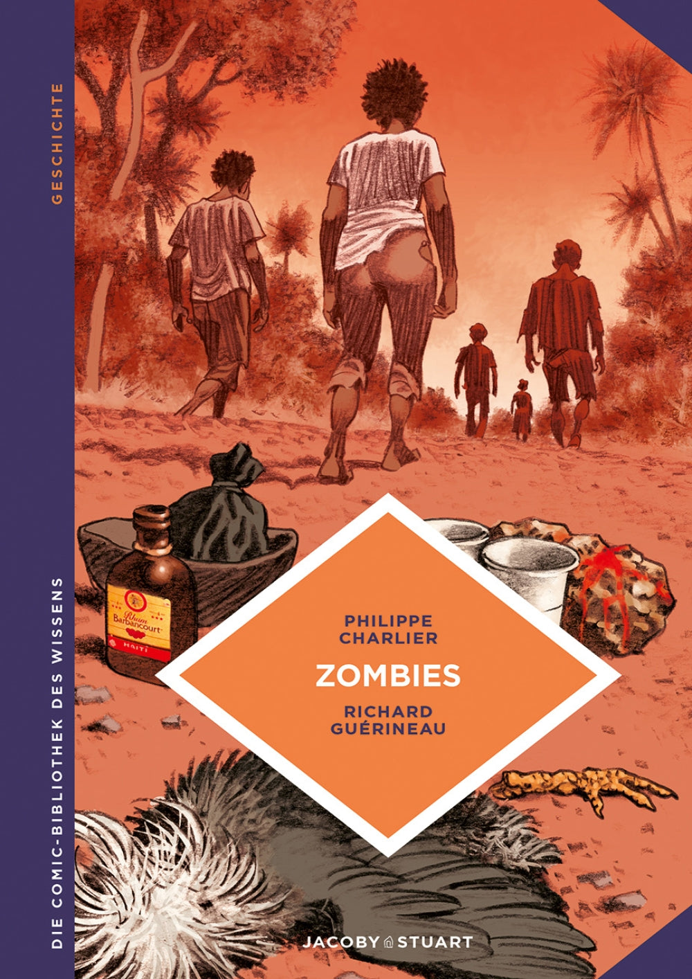 Die Comic-Bibliothek des Wissens: Zombies – Cover
