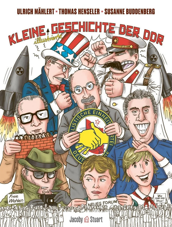 Kleine illustrierte Geschichte der DDR – Cover