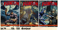 Phantom 126.-128. Abenteuer (ECR Verlag) – 3 Hefte im Set – Cover
