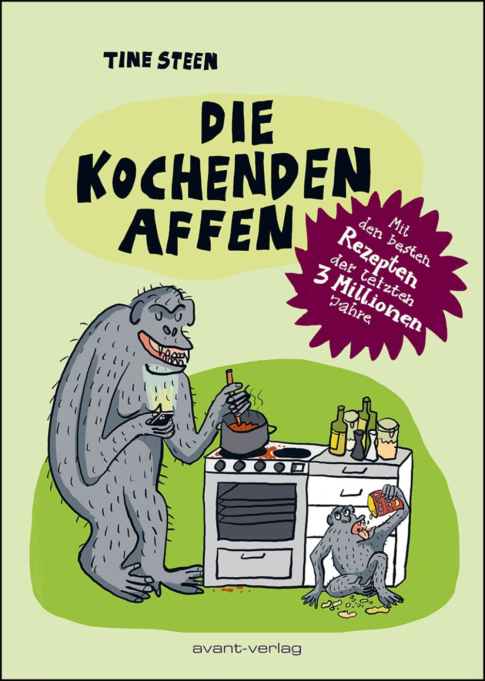 Die kochenden Affen – Cover