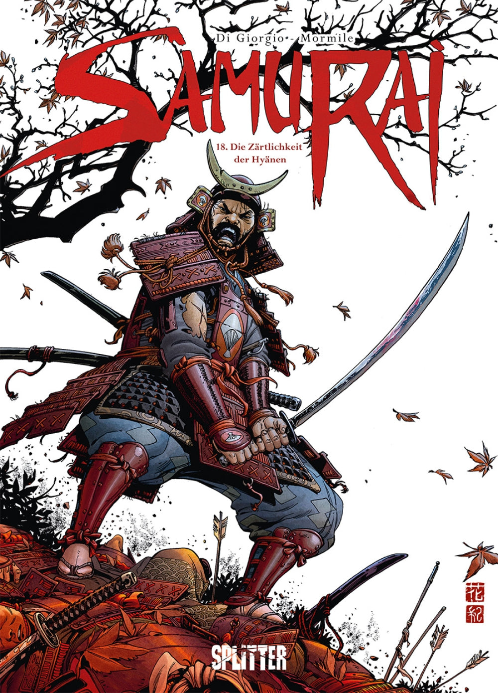 Samurai 18 – Die Zärtlichkeit der Hyänen – Cover