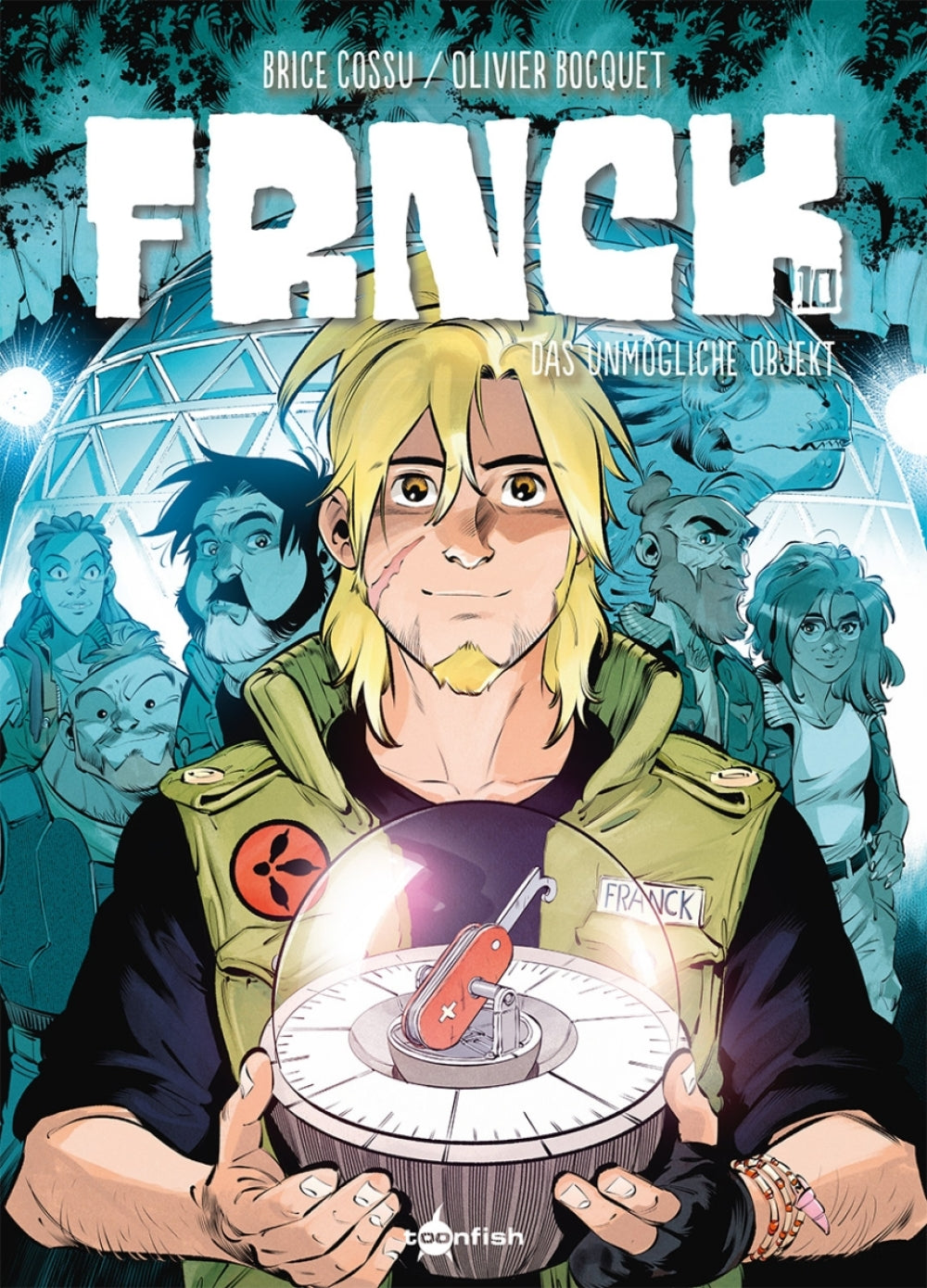 Cover FRNCK 10 – Das unmögliche Objekt – toonfish