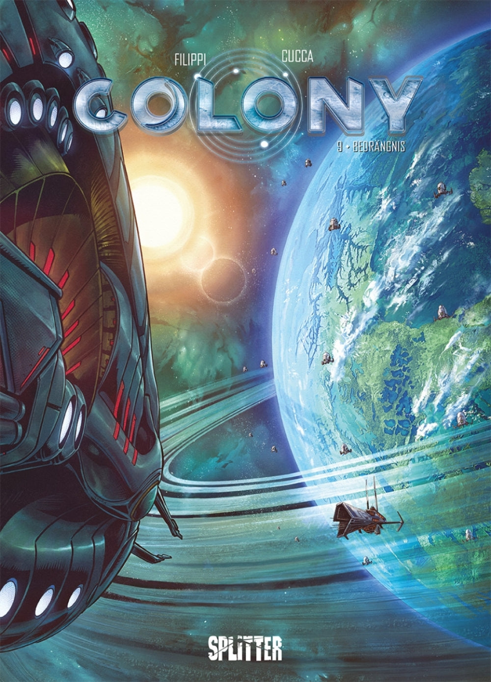 Colony 9 – Begrängnis – Cover