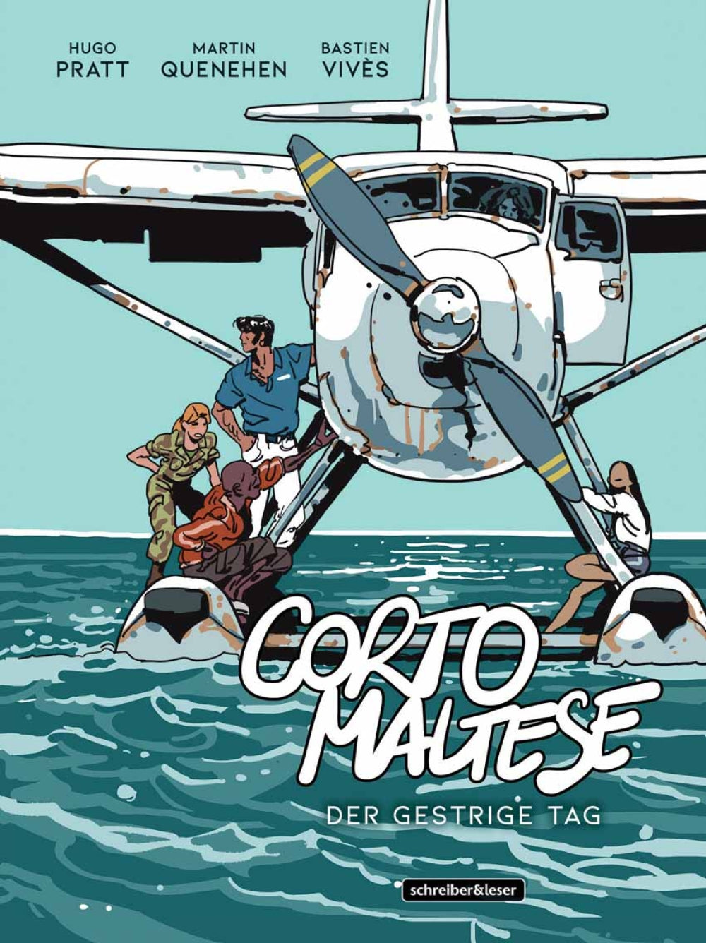 Corto Maltese - Der gestrige Tag – Cover