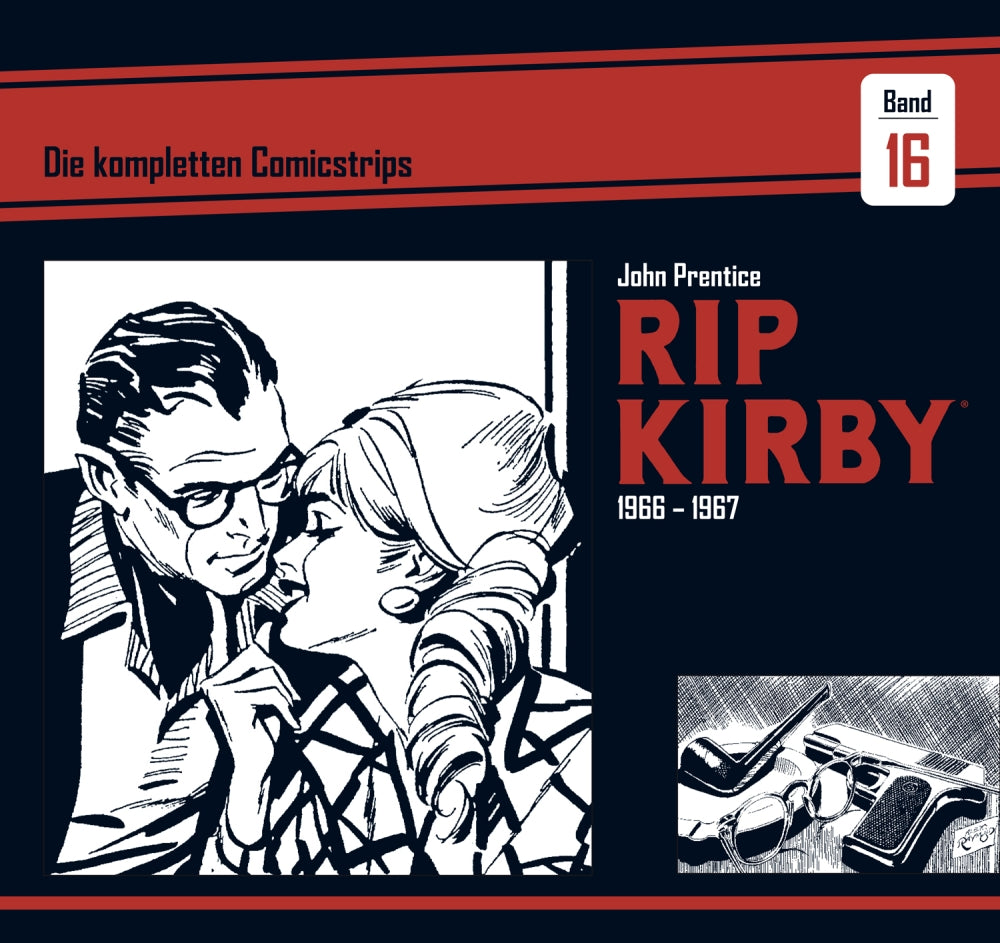 Rip Kirby 16 – Die kompletten Comicstrips 1966-1967 – Cover
