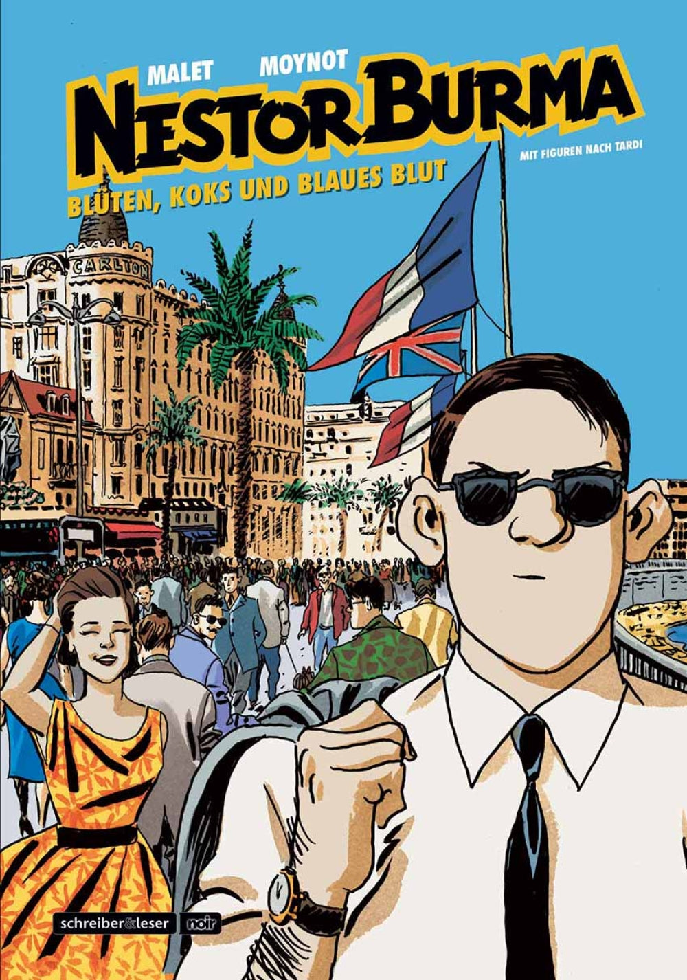 Nestor Burma: Blüten, Koks und blaues Blut (Neue Edition) – Cover