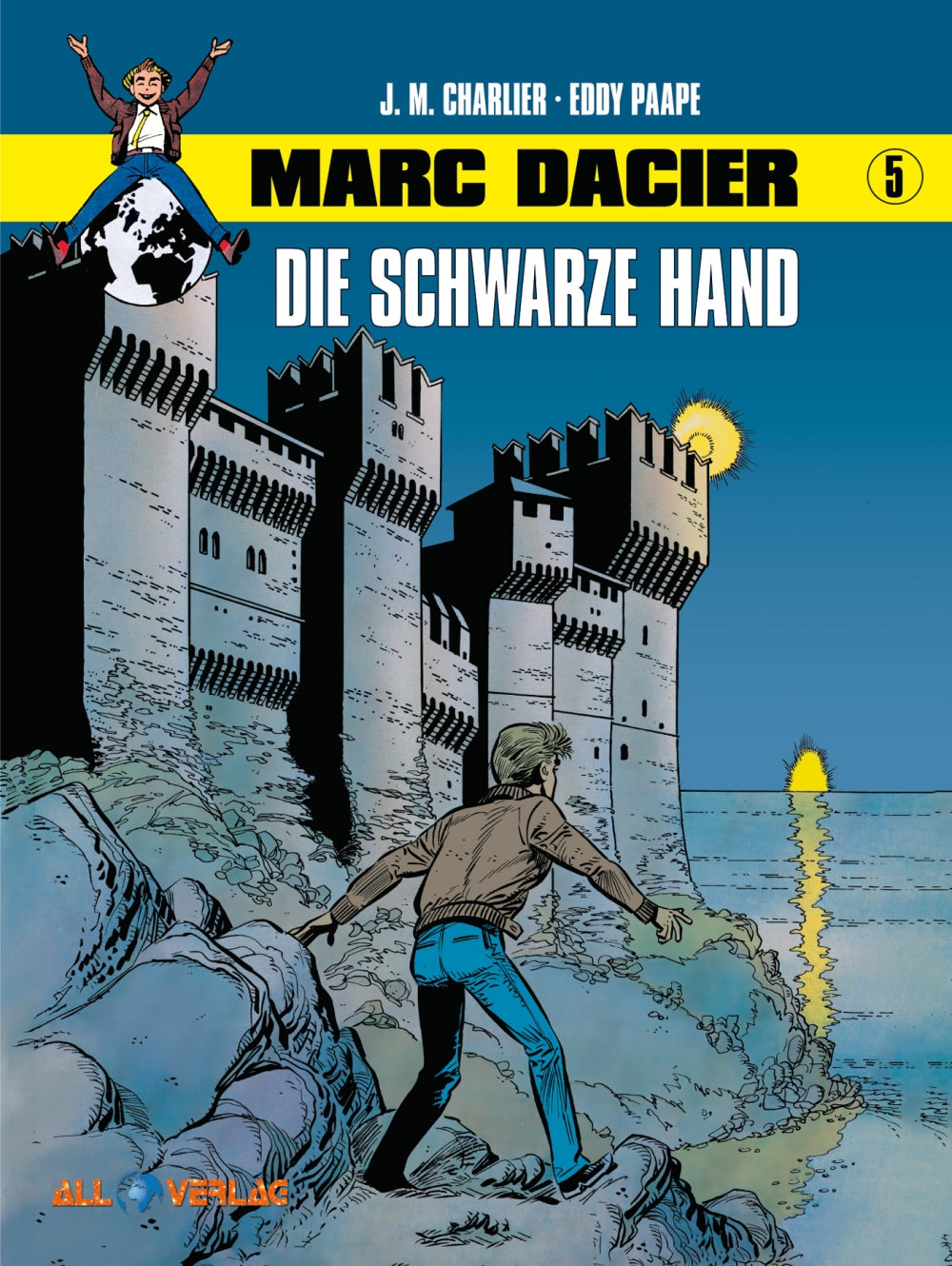 Marc Dacier 05 – Die schwarze Hand – Cover