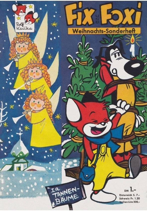 Fix und Foxi Weihnachts-Sonderheft 1961 – Cover