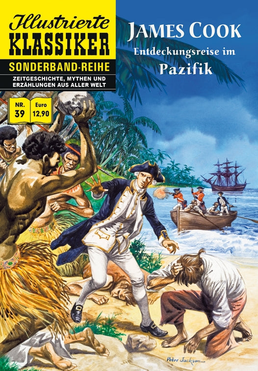 Illustrierte Klassiker Sonderband 39 – James Cook - Entdeckungsreise im Pazifik – Cover