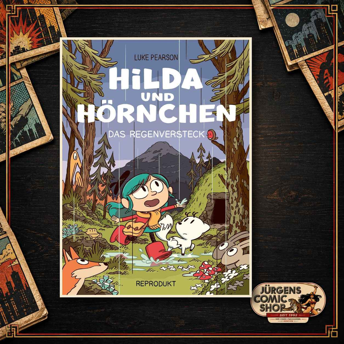 Hilda und Hörnchen 1 – Das Regenversteck