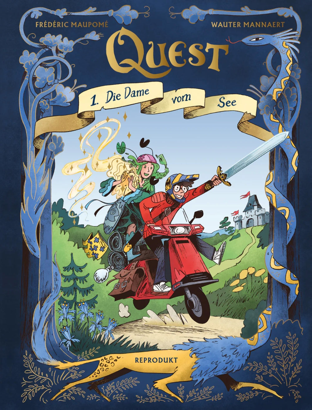 Quest 1 – Die Dame vom See – Cover