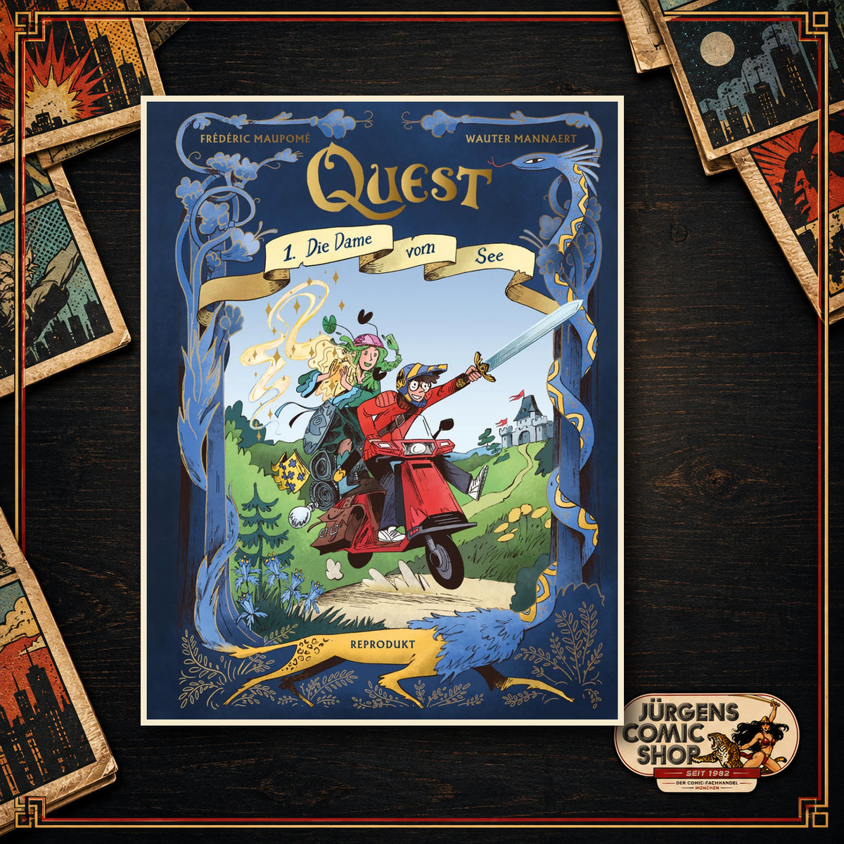 Quest 1 – Die Dame vom See