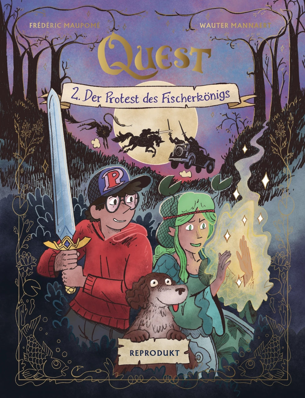 Quest 2 – Der Protest des Fischerkönigs – Cover