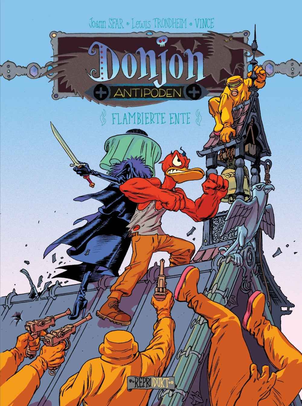 Donjon Antipoden +10.003 – Flambierte Ente
