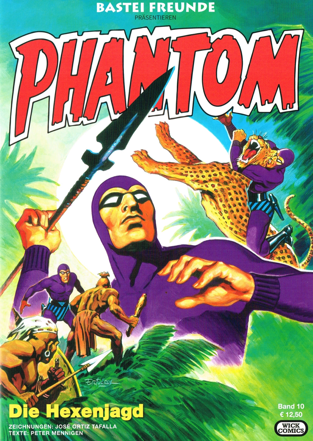 Cover Phantom 10 – Die Hexenjagd – Wick Comics