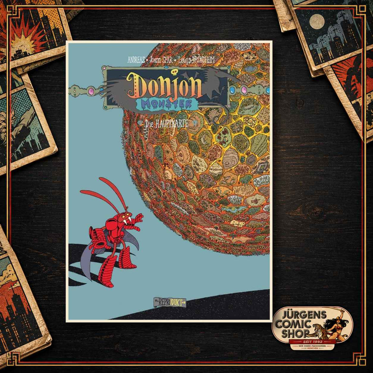 Donjon Monster 3 – Die Hauptkarte