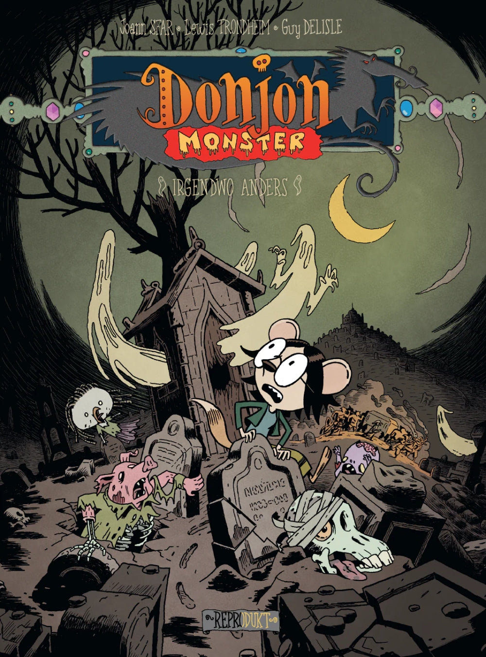 Donjon Monster 16 – Irgendwo anders – Cover