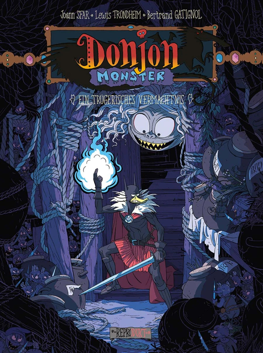 Donjon Monster 17 – Ein trügerisches Vermächtnis – Cover