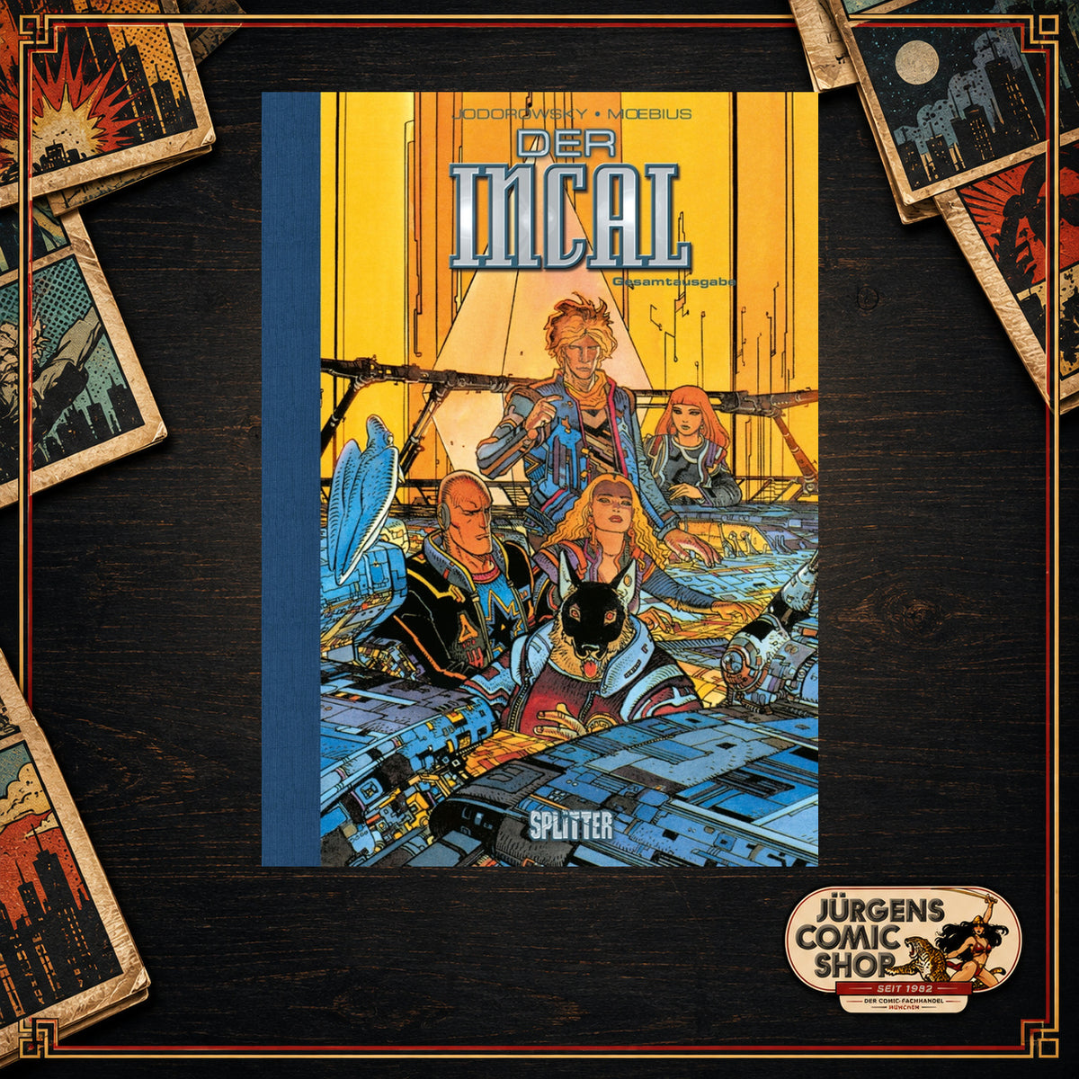Der Incal Gesamtausgabe (limitierte Sonderedition) – 20 Jahre Splitter Verlag