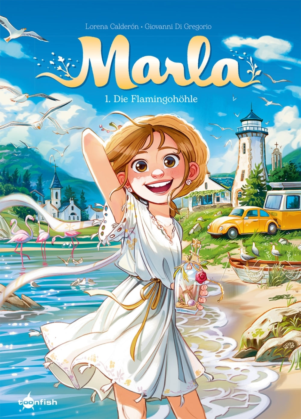 Marla 1 – Die Flamingohöhle – Cover