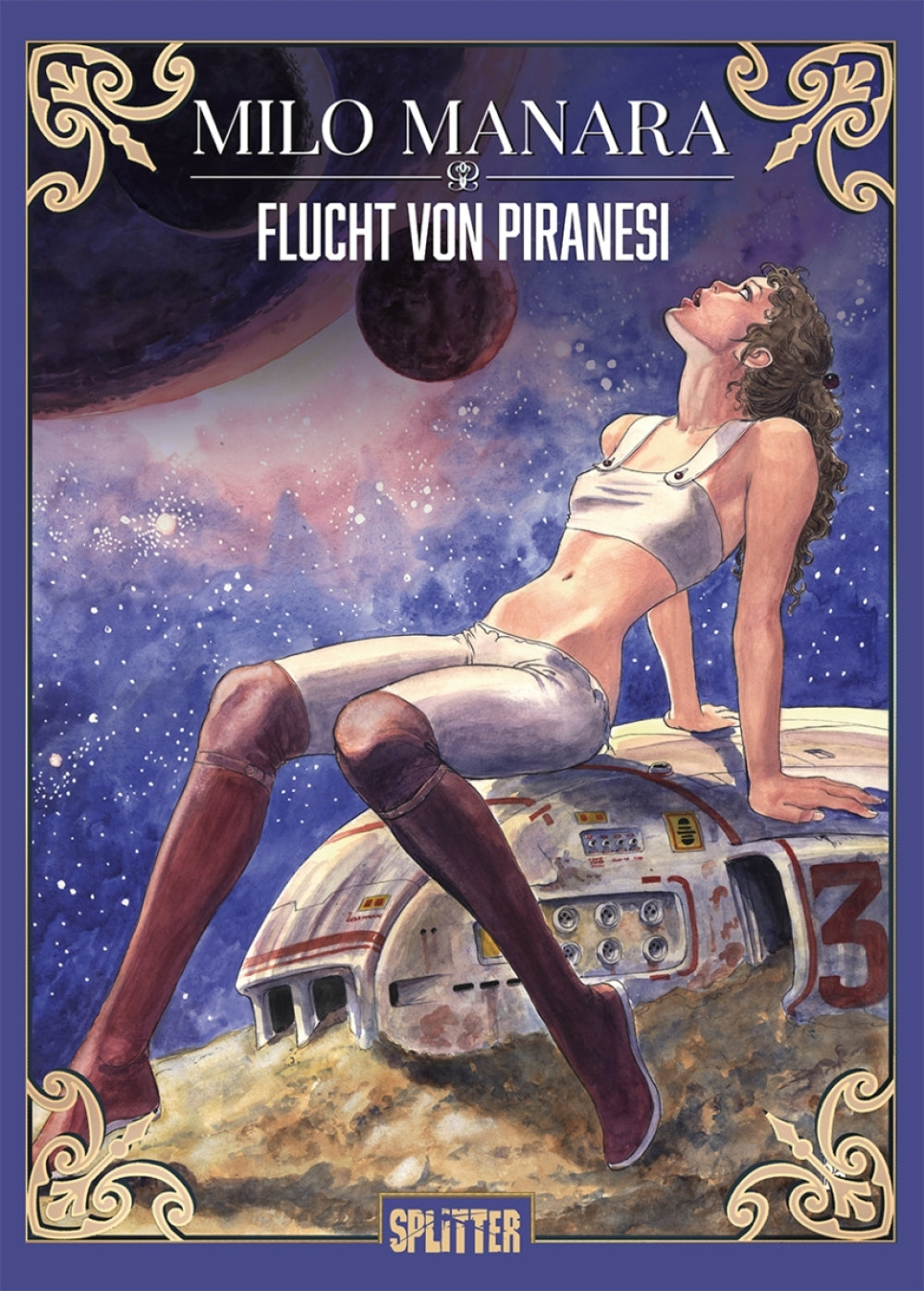 Flucht von Piranesi – Cover