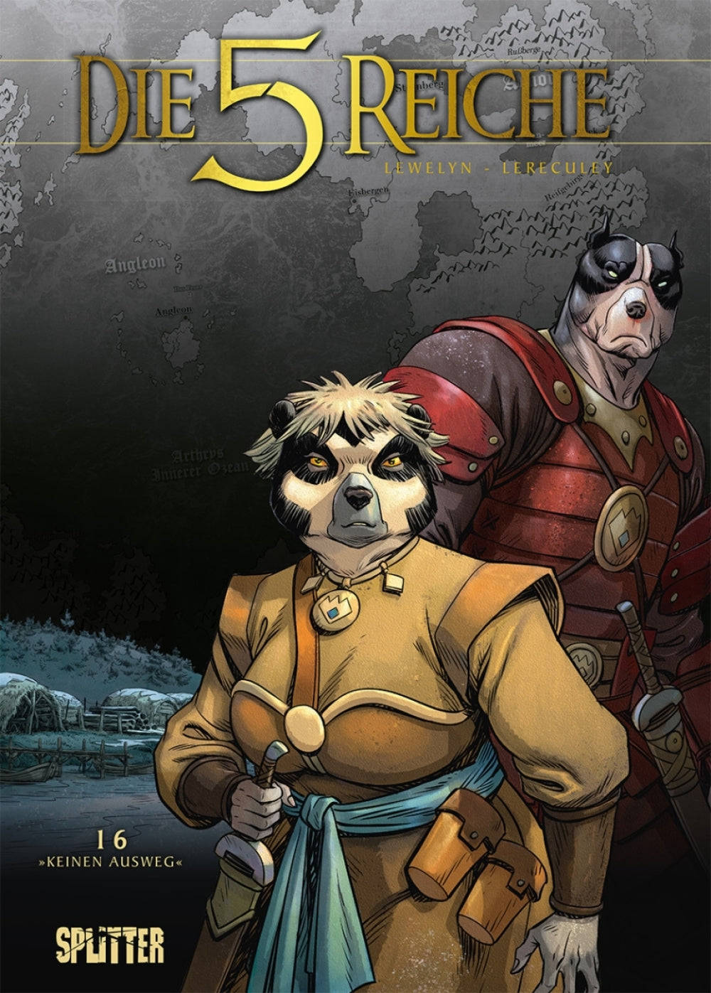 Die 5 Reiche 16 – Keinen Ausweg – Cover