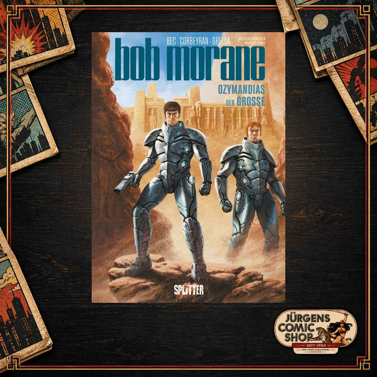Bob Morane (Splitter) 03 – Ozymandias der Große