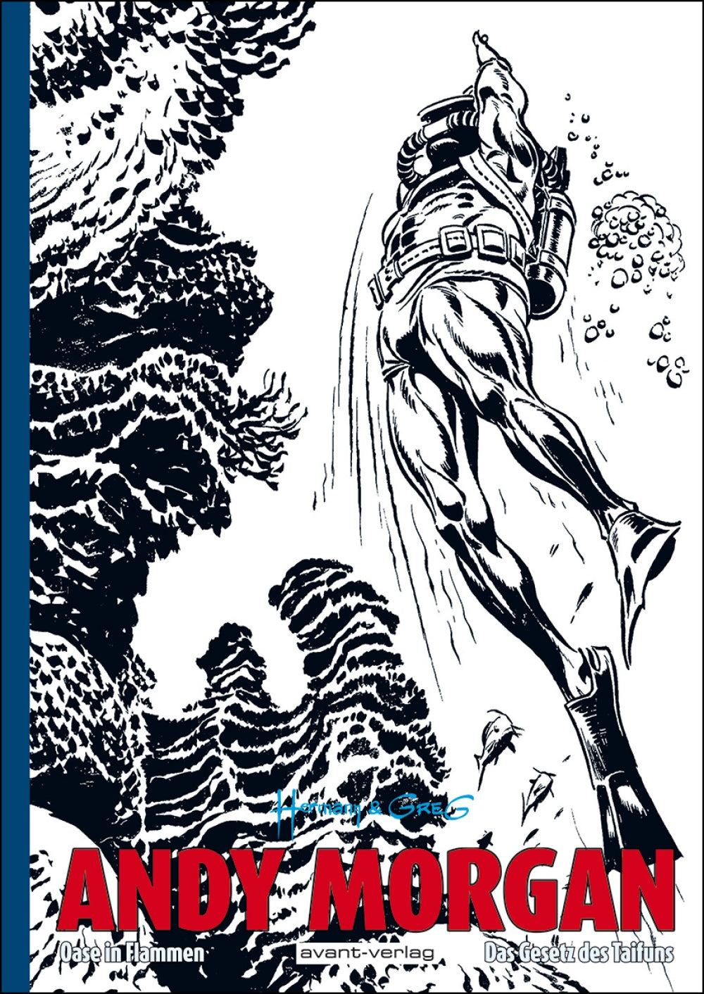 Andy Morgan 1 - avant Edition – Oase in Flammen & Das Gesetz des Taifuns – Cover