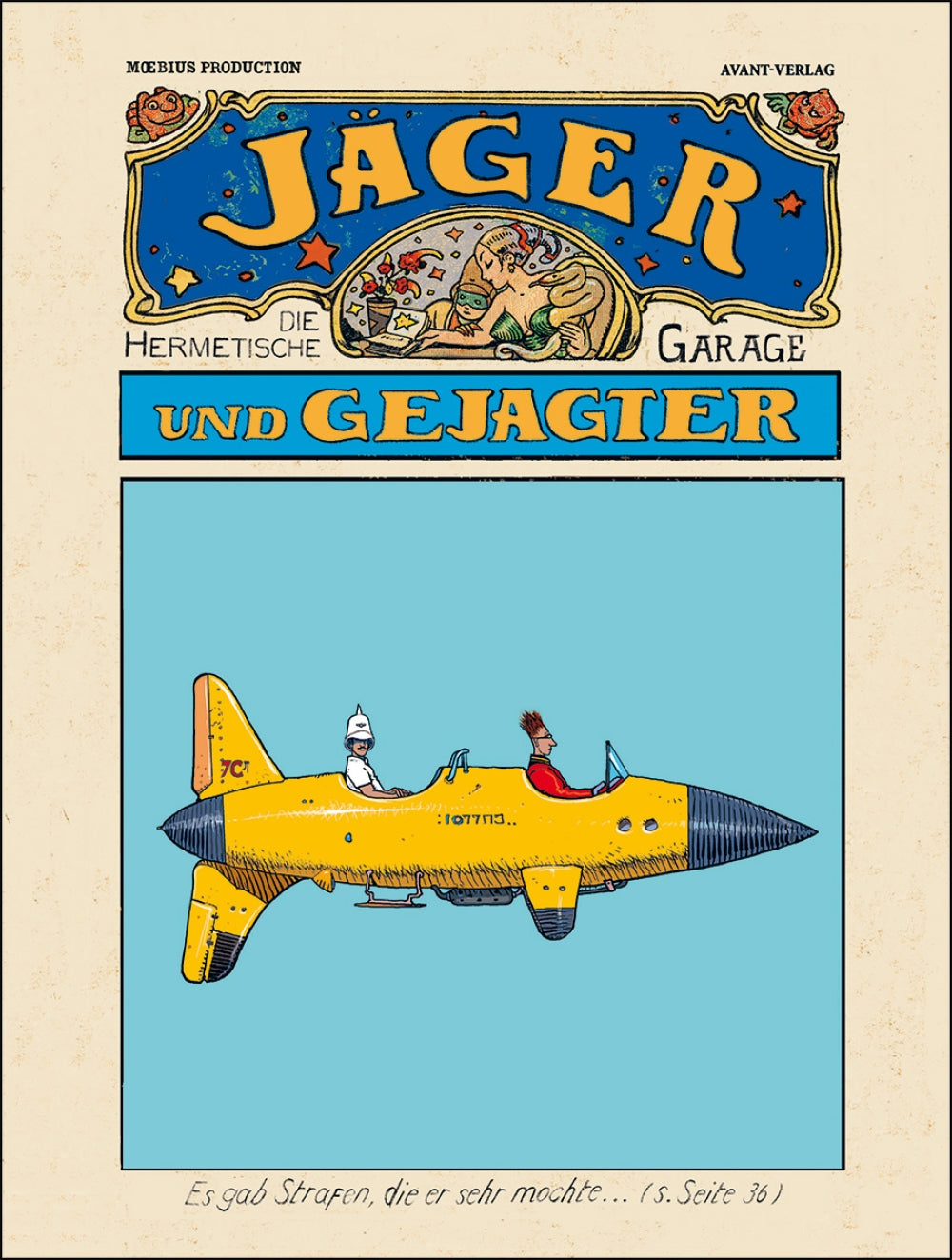 Die hermetische Garage - Jäger und Gejagter – Cover