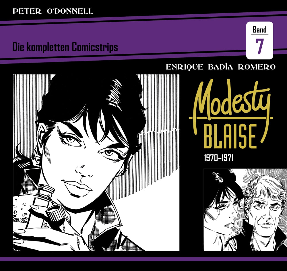 Modesty Blaise 7 – Die kompletten Comicstrips - 1970 - 1971 – Cover